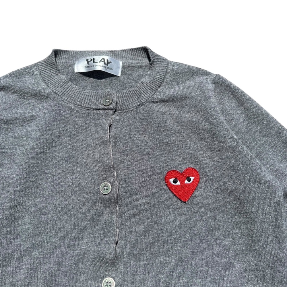 Comme des Garçons PLAY cardigan - Picture 3 of 7